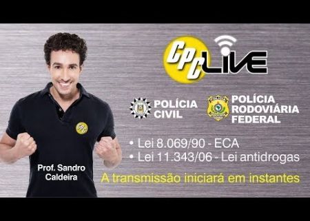 Live Carreiras Policiais - Prof. Sandro Caldeira