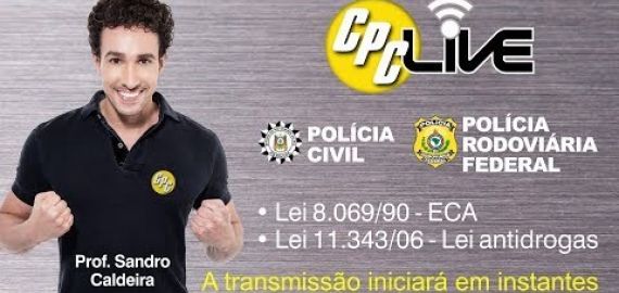Live Carreiras Policiais - Prof. Sandro Caldeira